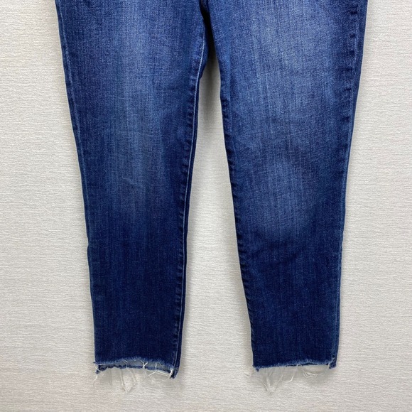 KUT From The Kloth Reese High Rise Fab Ab Ankle Straight Leg Jeans Women's Sz 10 - Picture 3 of 16